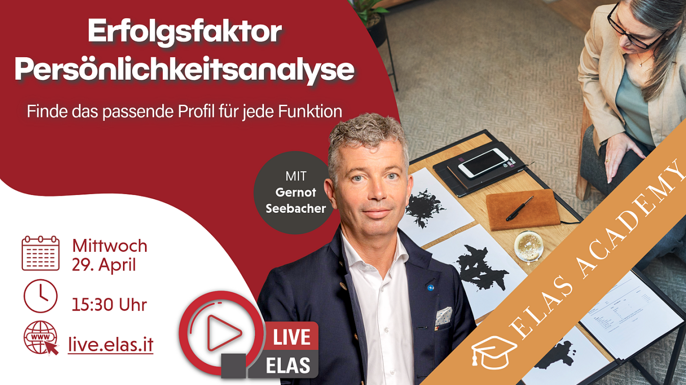 Erfolgsfaktor Persönlichkeitsanalyse